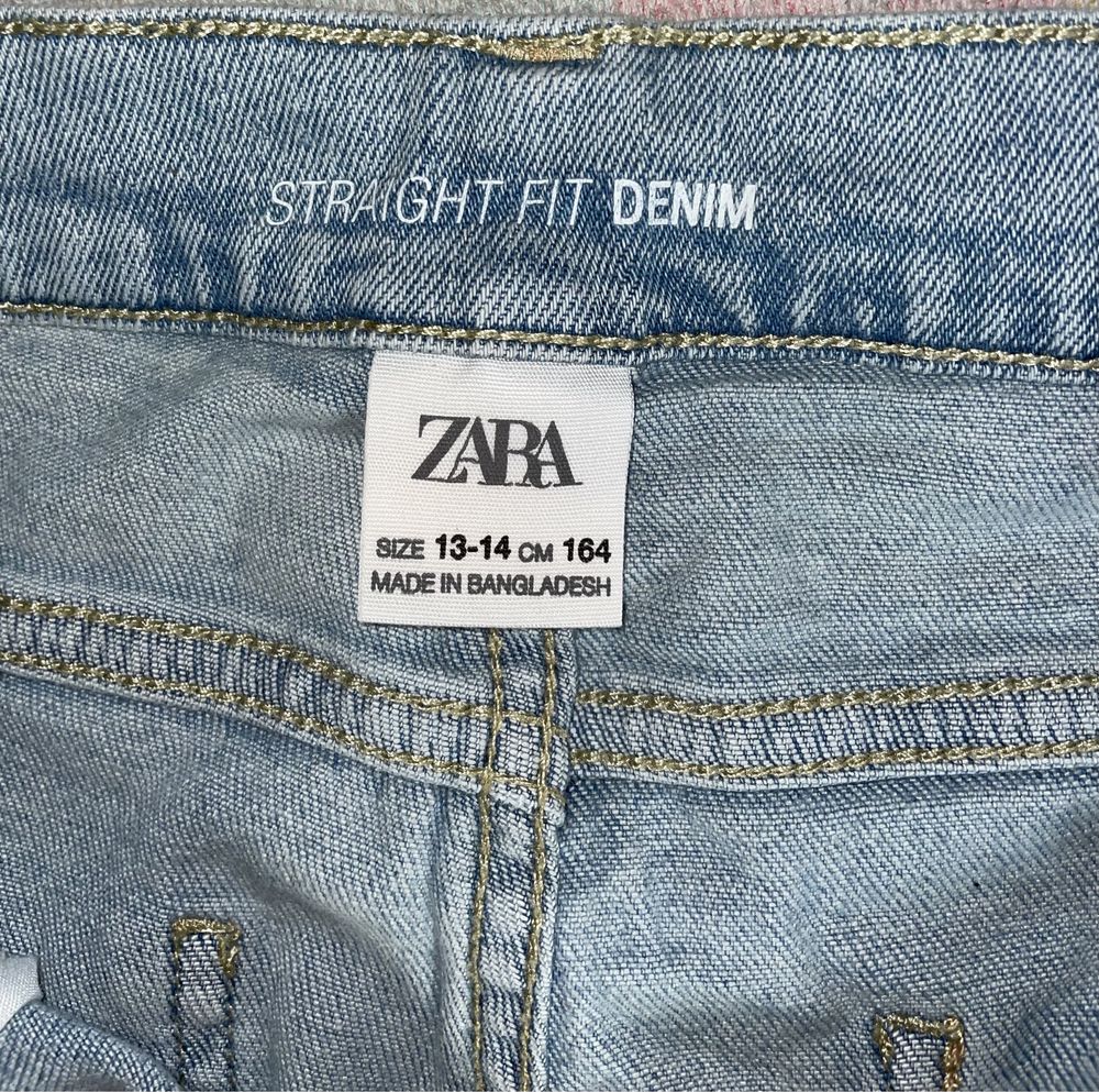 Джинси Zara  straight fit denim