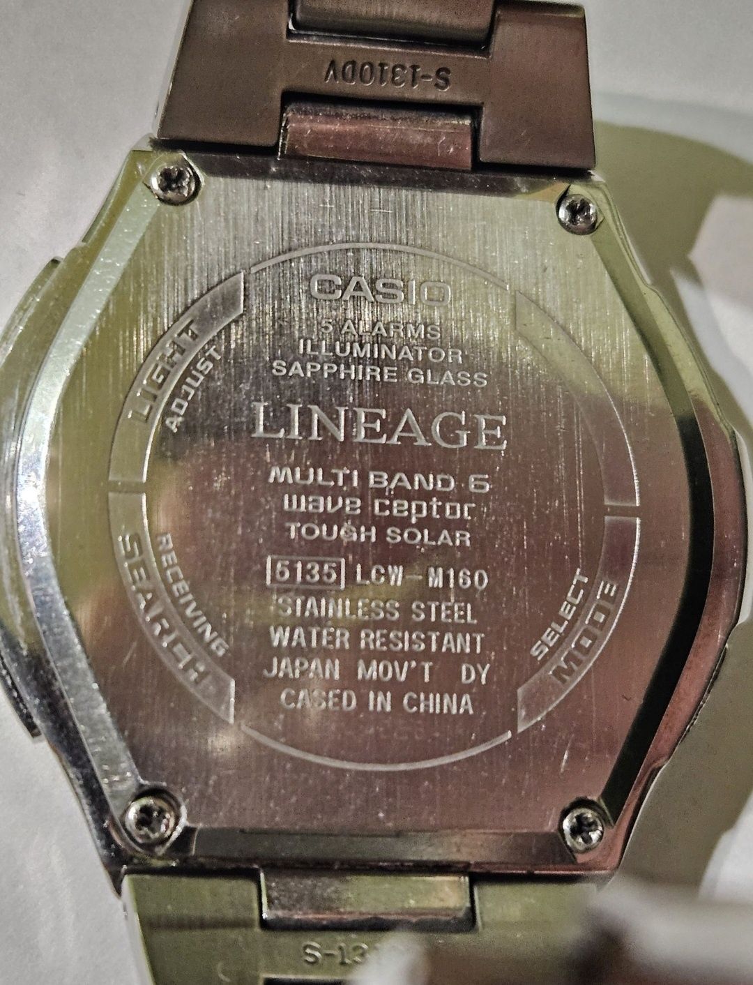 Casio lcw lineage M-160 solar wave ceptor