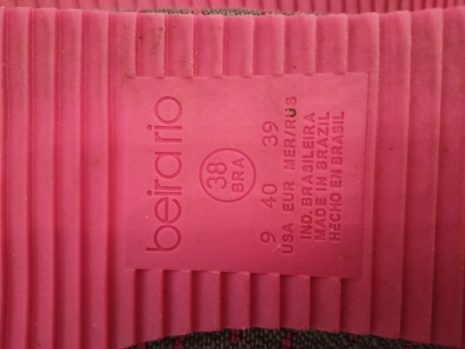 Damskie balerinki baleriny sportowe Beira Rio Conforto 40