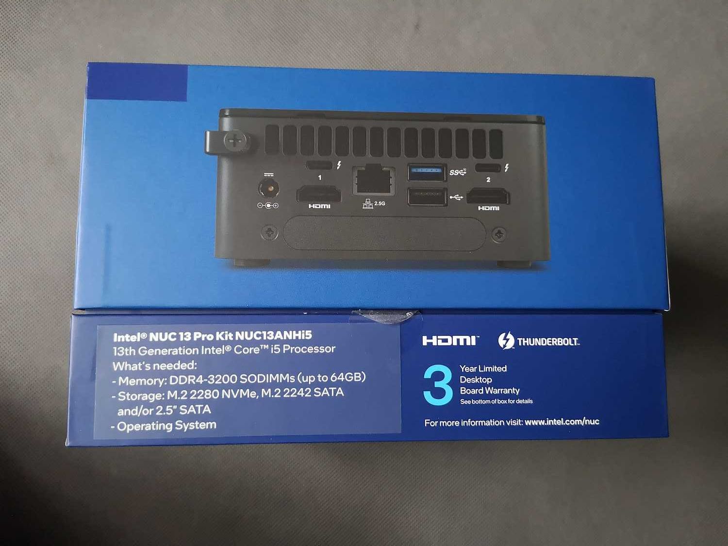 = Intel NUC 13 PRO i5-1340p 16GB 1TB = komputer mini PC 13ANHI5 =
