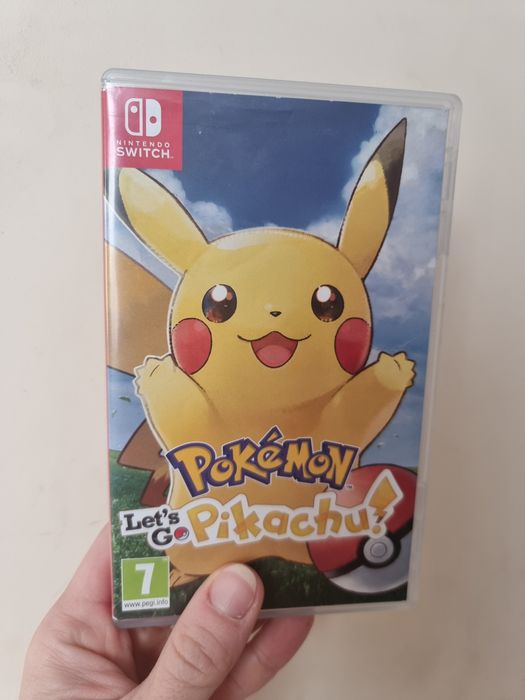 Lets go pikachu switch gra konsola pokemon