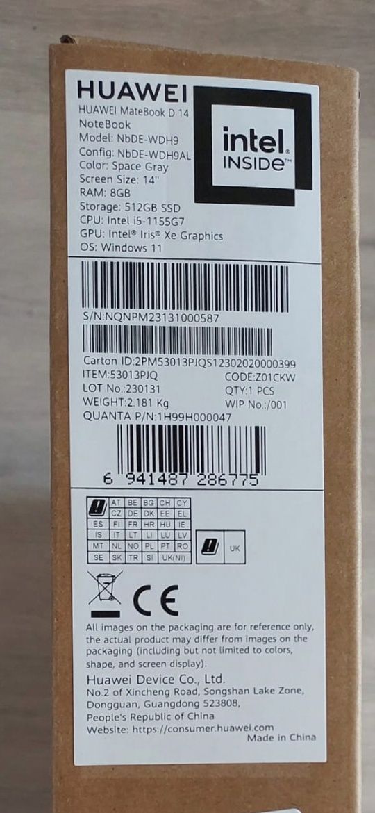 Huawei MateBook d14