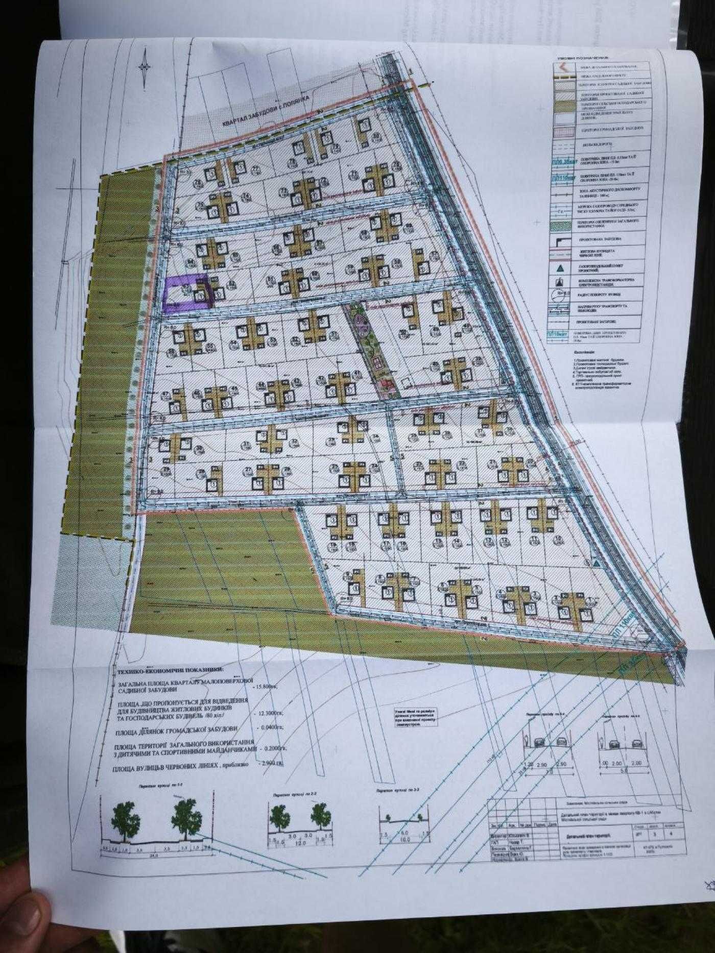 Продаж ділянки в новому кварталі забудовників, с. Містки