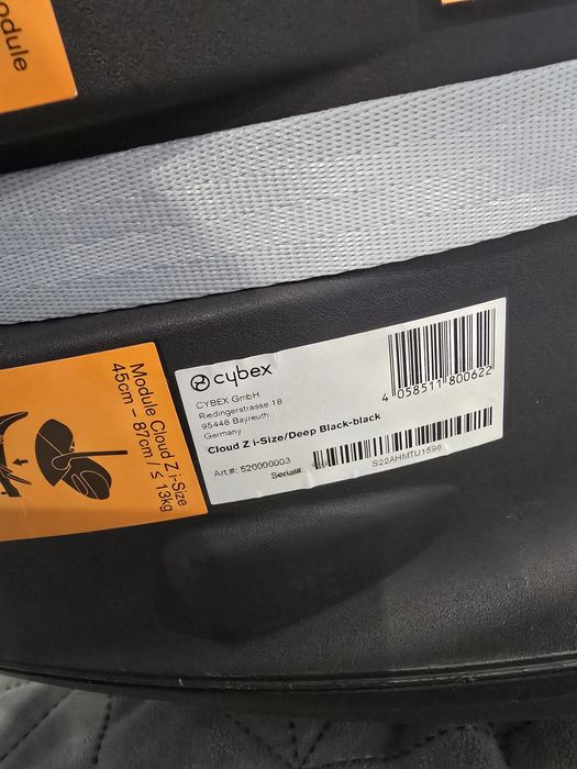 Дитяче крісло, люлька для немовлят 0+ Cybex Cloud Z i-size