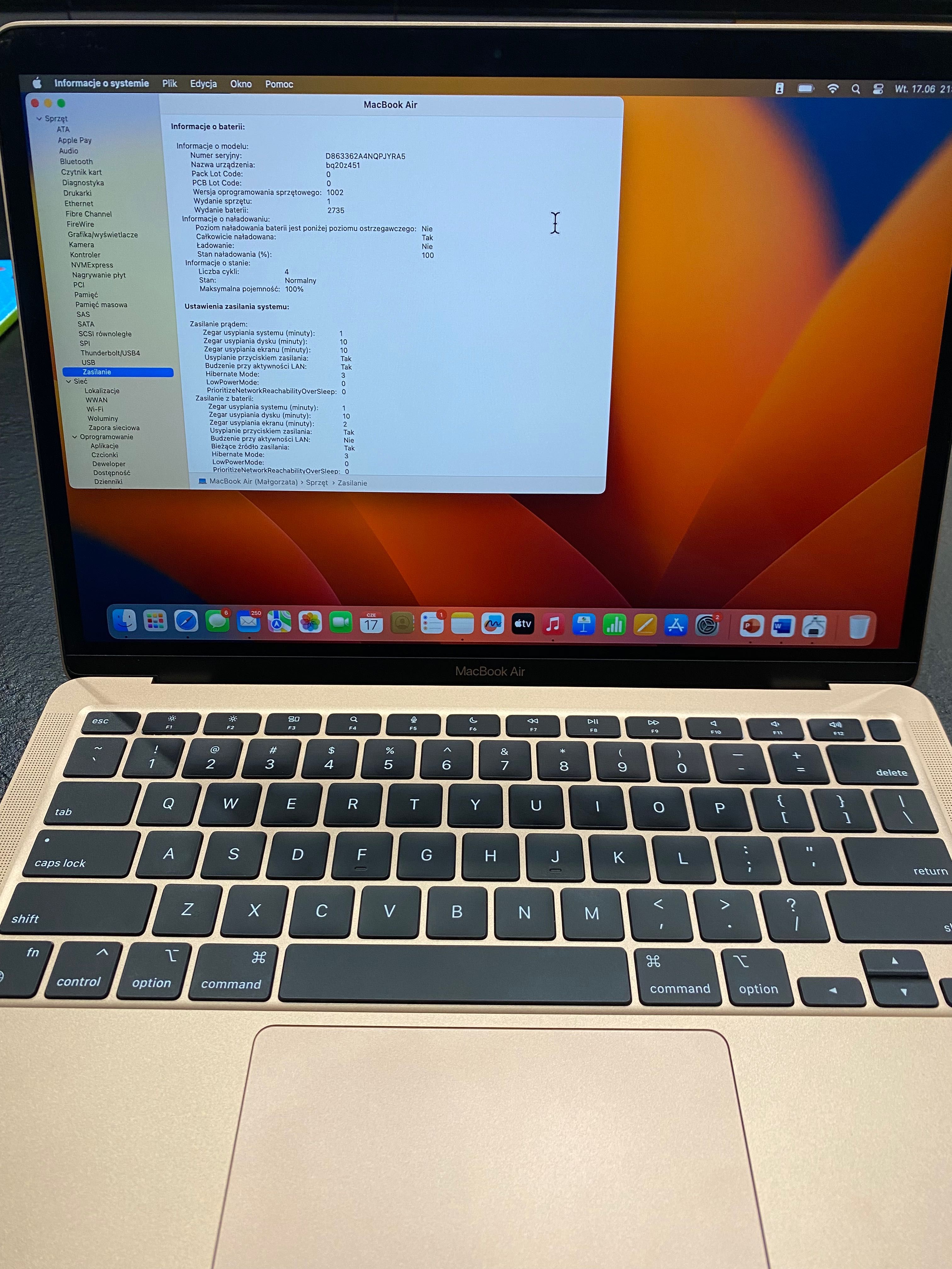 Apple MacBook Air 13 M1 stan idealny!