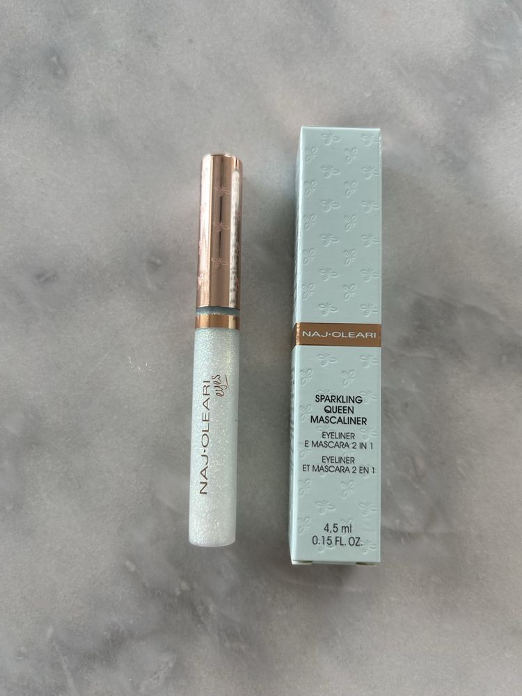 Naj Oleari Sparkling Queen Mascaliner Eyeliner i mascara z brokatem
