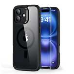Esr Classic Hybrid Halolock Magsafe & Tempered Glass Iphone 16 Clear/B