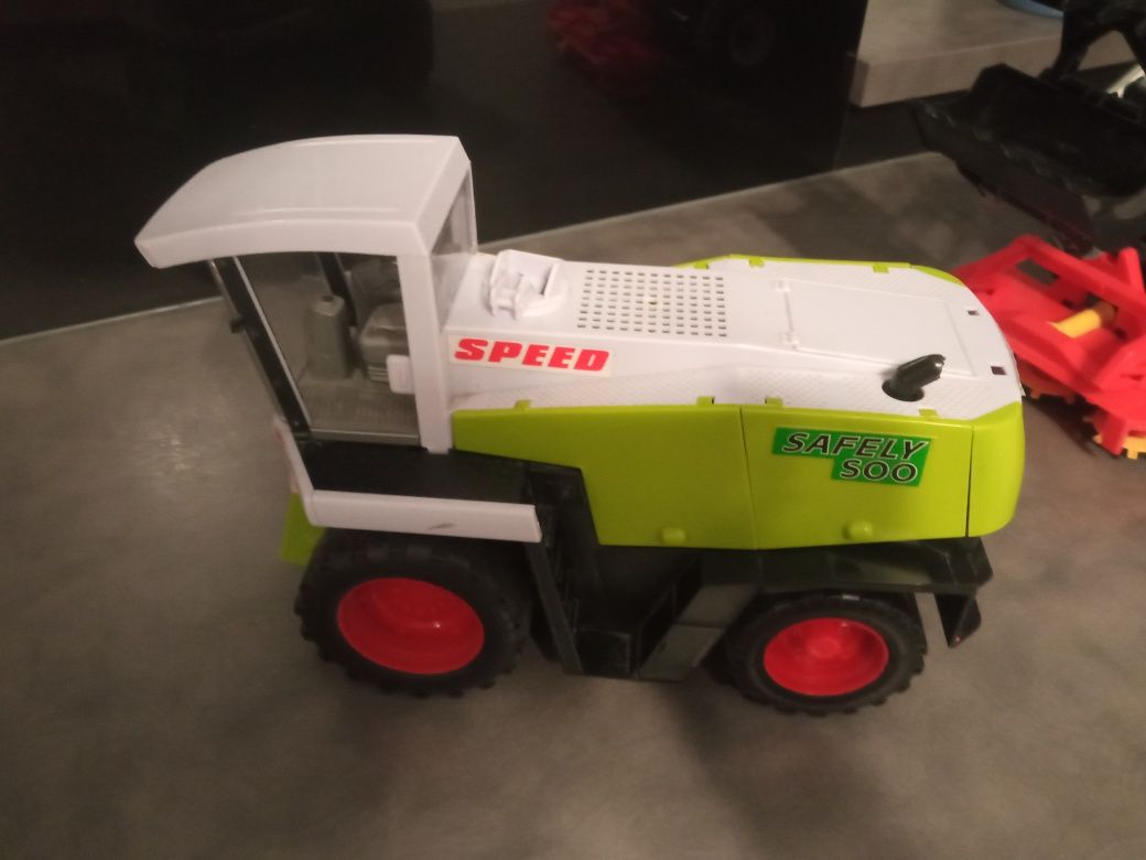 Traktor i kombajn zabawki