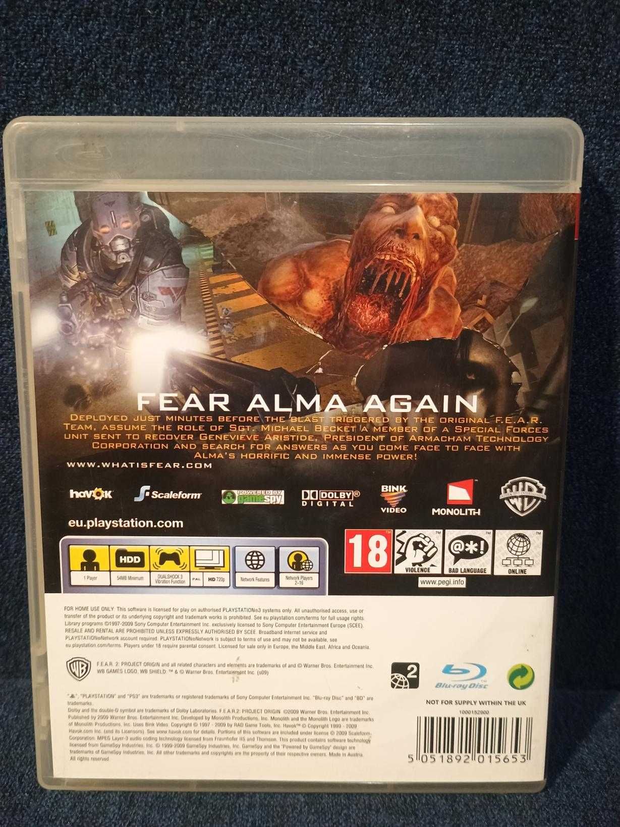 FEAR 2 Project Origin PS3