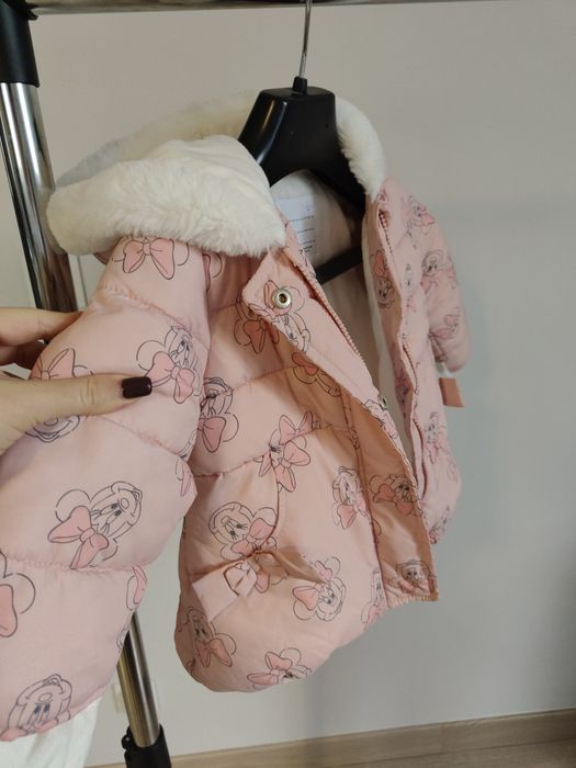 Puchowa kurtka dziewczęca