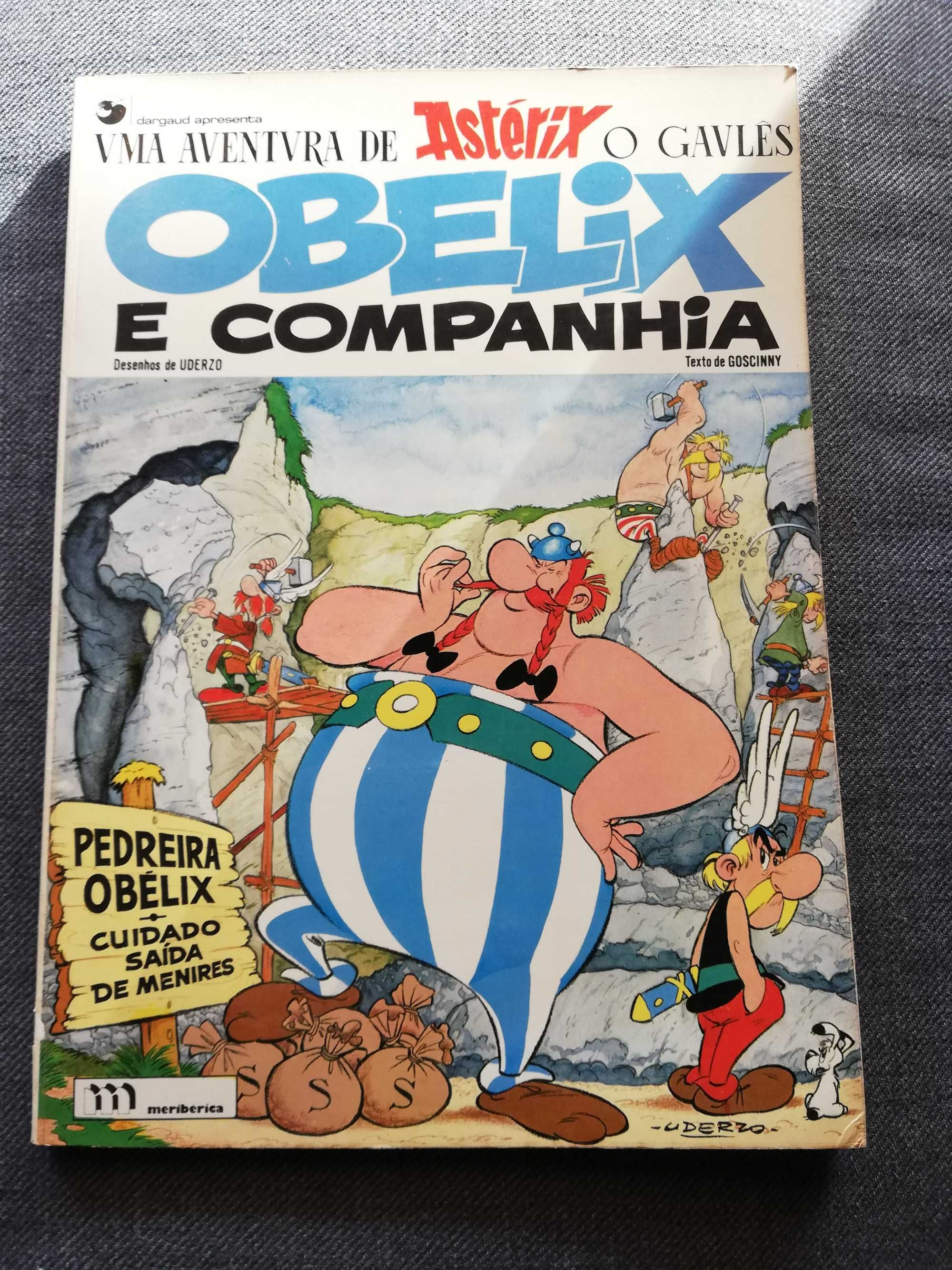 Livros Lucky Luke e Astérix