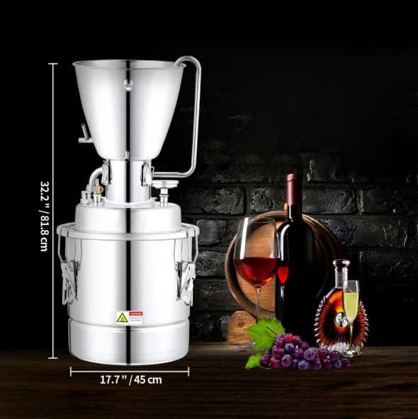 Destylator Alkoholowy 70L – Twój Klucz do Ekskluzywnej Destylacji