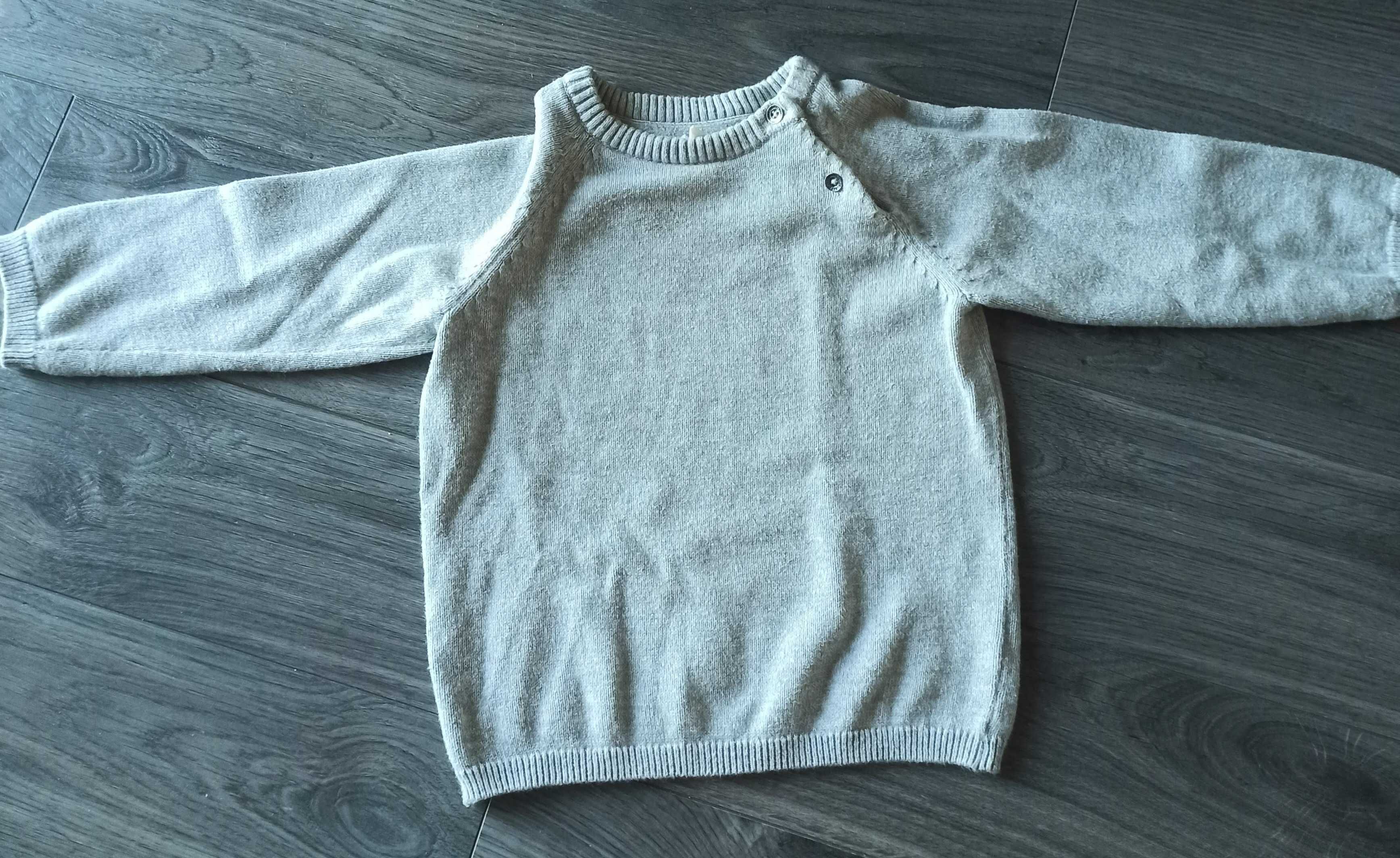 Zestaw nowych swetrów HM  dla chłopca roz 86
