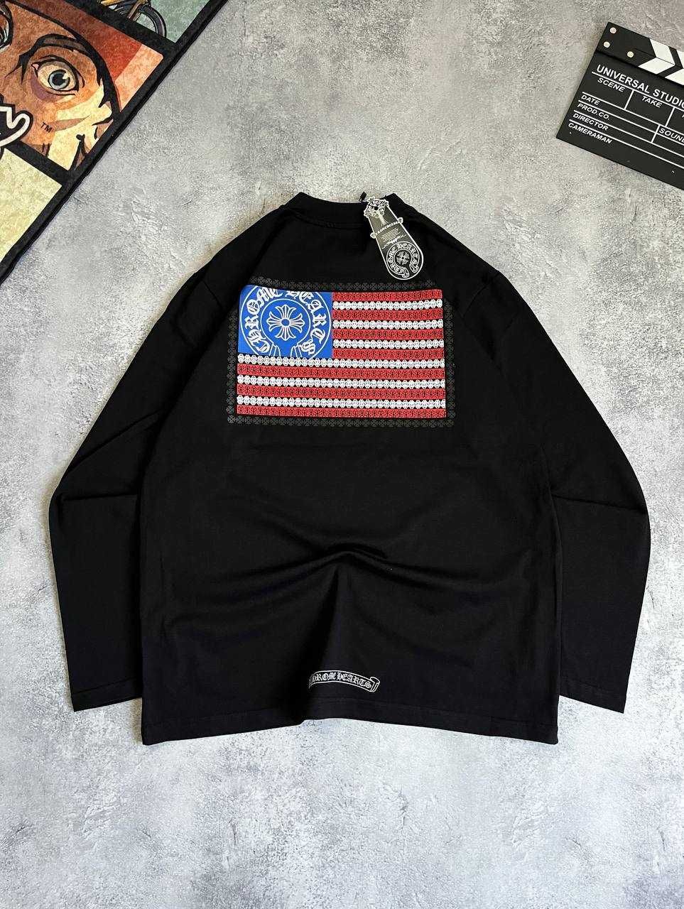 Лонг слив chrome hearts