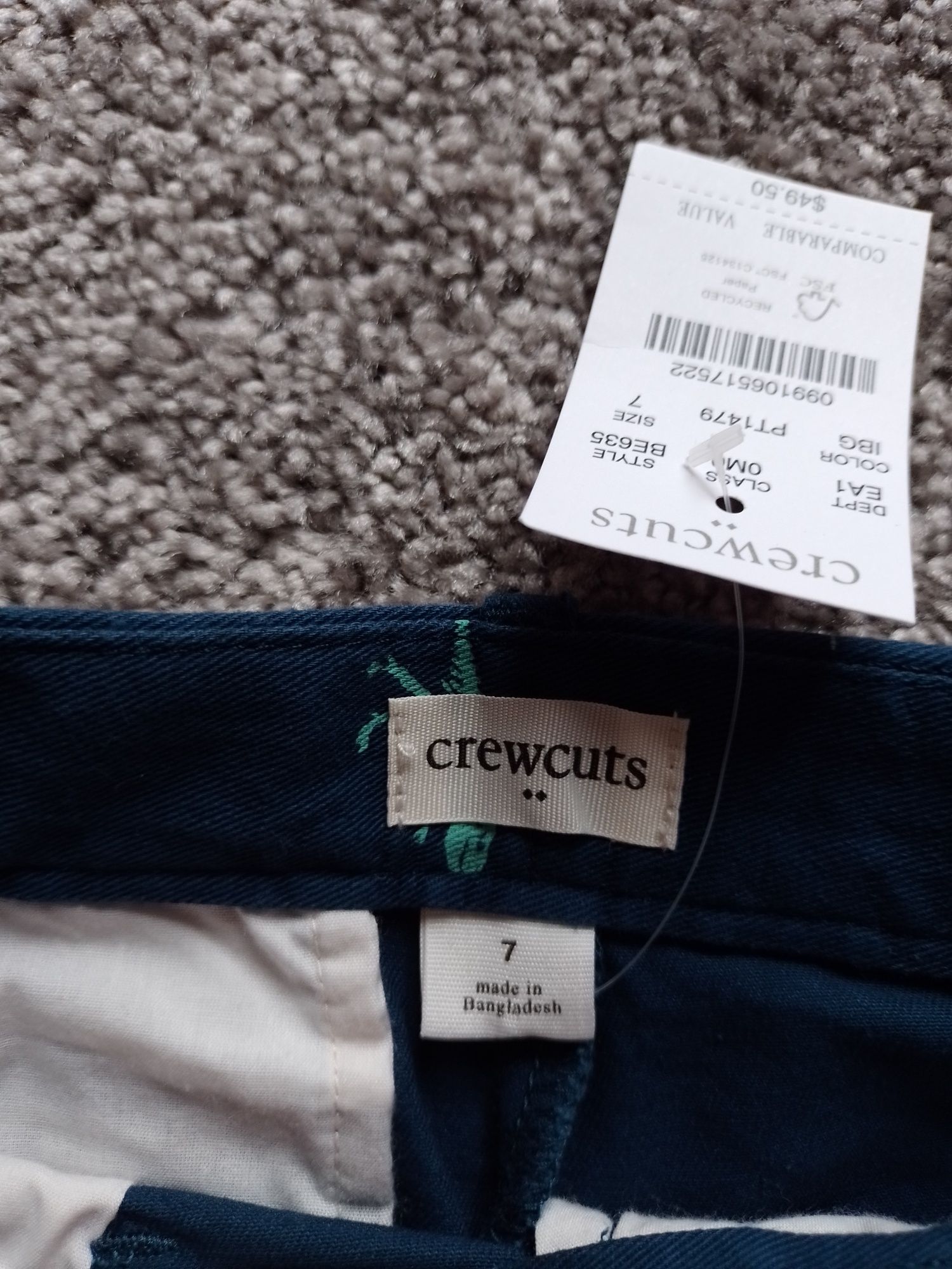 Spodenki Crewcuts 7lat