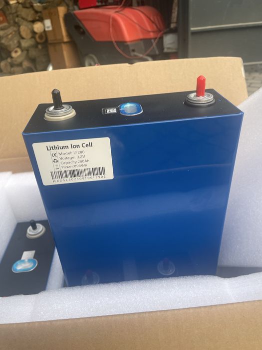 Акумулятори LiFePO4 280 ah 3,2 v 314 ah EVE комірки акуми ячейки ює