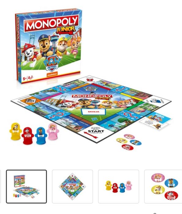 Monopoly junior Psi patrol