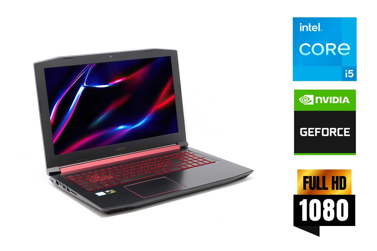 ⫸ Игровой ноутбук Acer Nitro AN515-51 / Core i5 / GTX 1050Ti / Full HD