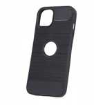 Etui Silikonowe Plecki Carbon Do Samsung A15 4G / 5G Czarne