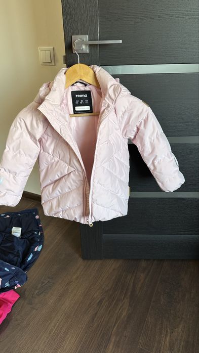 Куртка зима пуховик Reima 110 на дівчинку