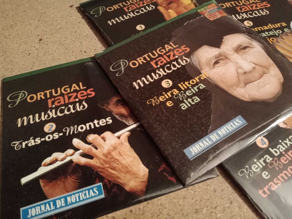 Colecção Portugal Raízes Musicais - 6 CD novos