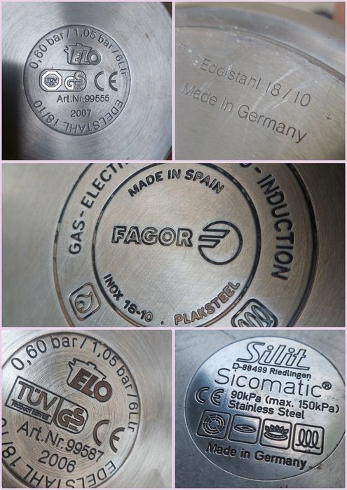 Скороварка індукція всі види плит кастрюля