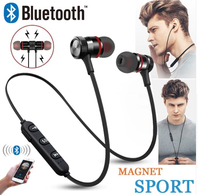 Wireless Earphone | Fones de Desporto Bluetooth para Android iPhone iO