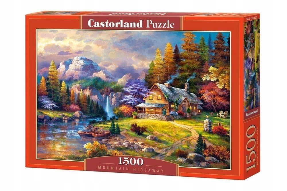 Puzzle 1500 Schronisko Górskie Castor, Castorland