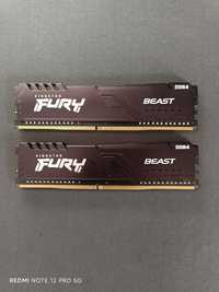 Оперативна пам'ять Kingston Fury 16Gb DDR4