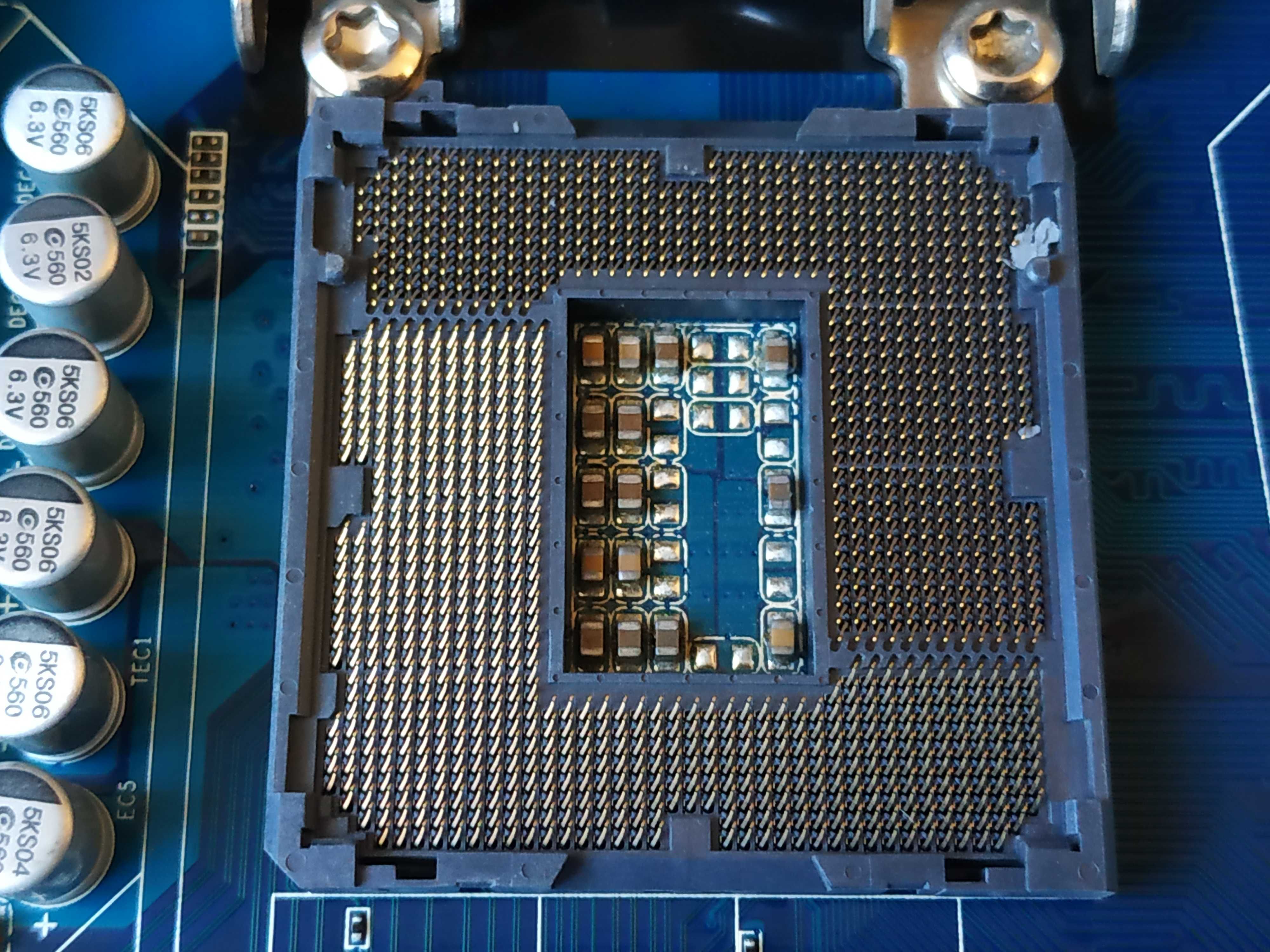 материнка  GIGABYTE H61M-S2PV+проц