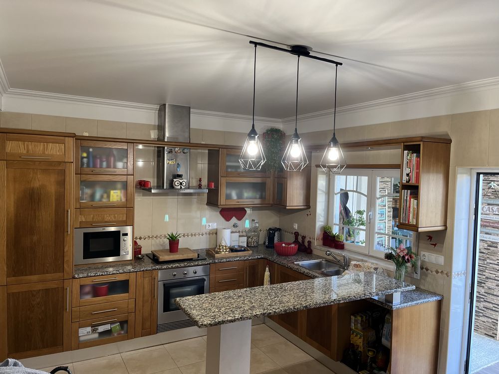 Moveis de cozinha com electrodomesticos + ilha