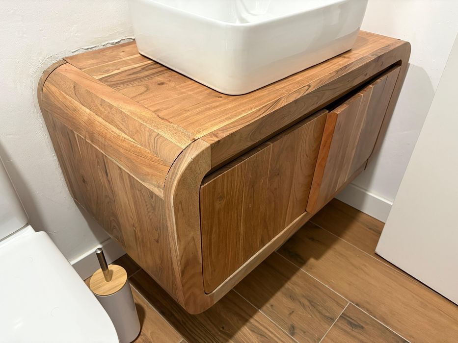 Armario wc Sklum para lavatorio
