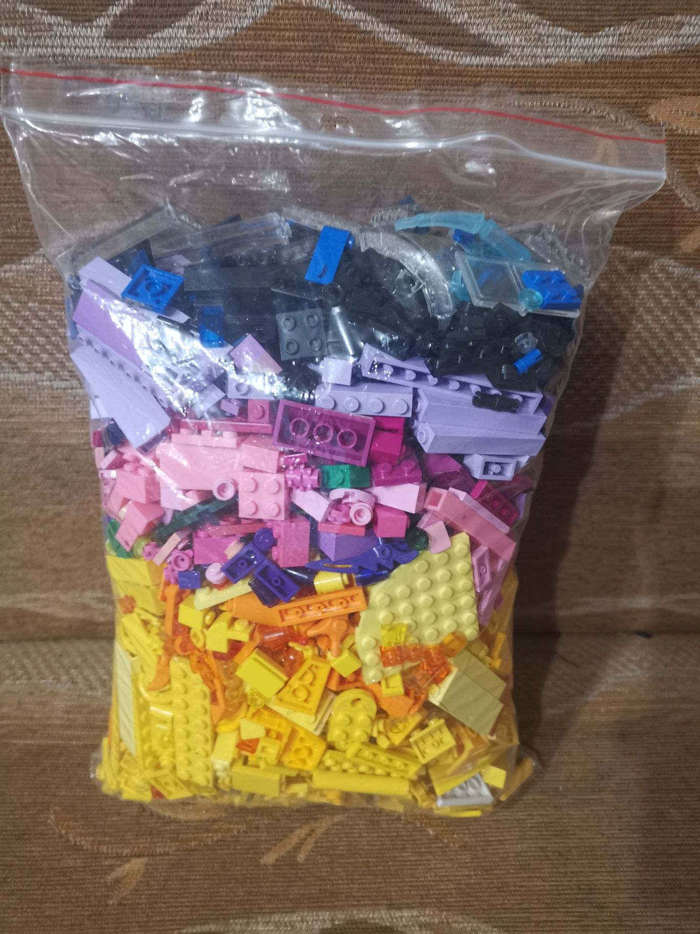 LEGO klocki na wagę mix elementy 1602g