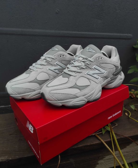 (2050) Термо Зимові Кросівки New Balance 9060 повністю сірі (41-46) нб