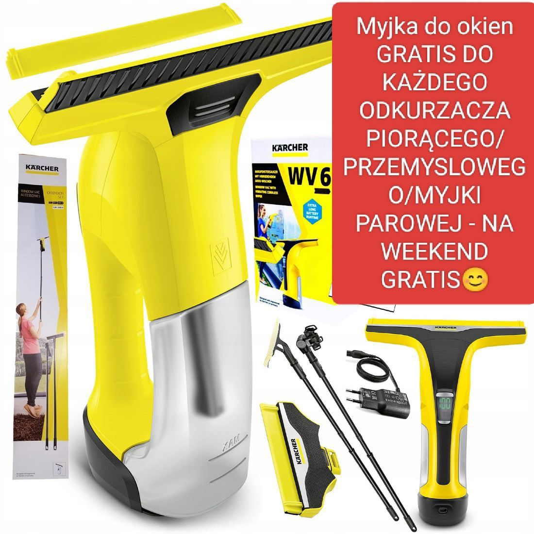 Wynajmę Odkurzacze Piorące Karcher/odkurzacze przemysłowe/myjki parowe