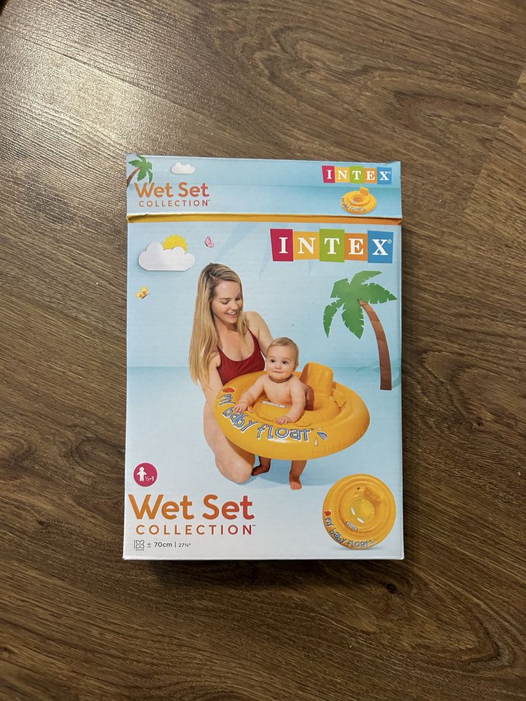 Kółko koło ratunkowe INTEX dla niemowląt 6-12 miesięcy 8-11 kg