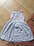 Sukienka letnia z flamingami, rozm 140 Youngstyle