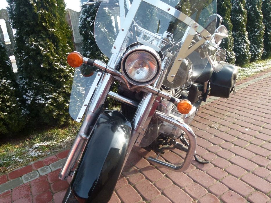 Deflektory kolan rąk Szyba Honda Vt 750 Shadow C2 C3 C4