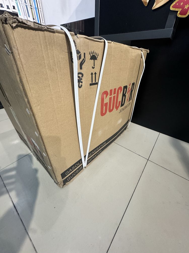 Генератор бензиновий Gucbir GJB9500E  1 фаза 8 кВт Туреччина AVR