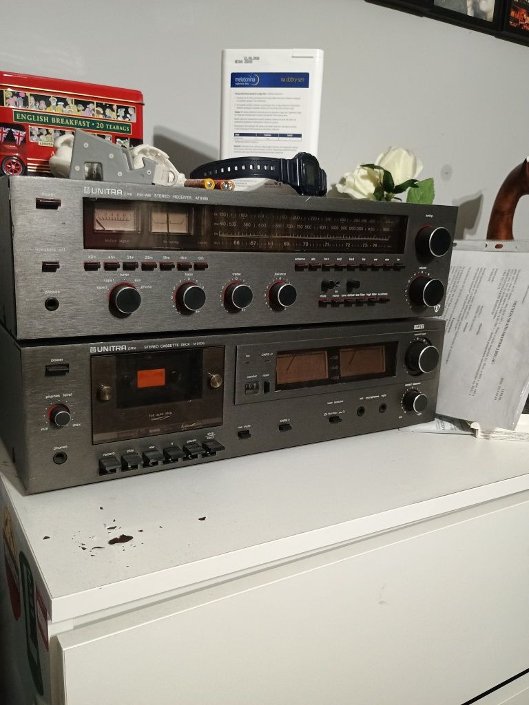 Tylko DZIS! Amplituner radio odtwarzacz UNITRA AT9100 STEREO