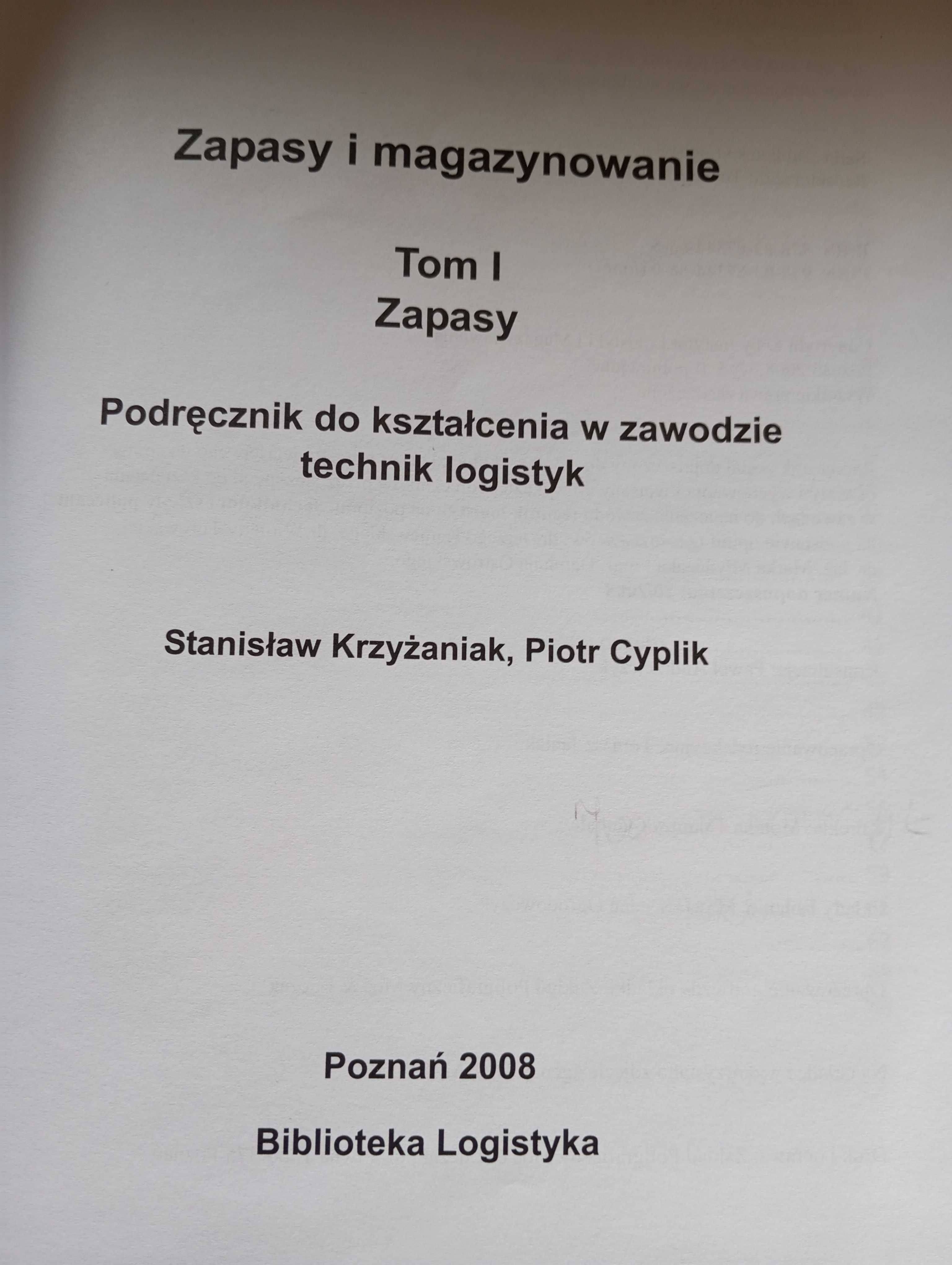podręcznik Zapasy i magazynowanie