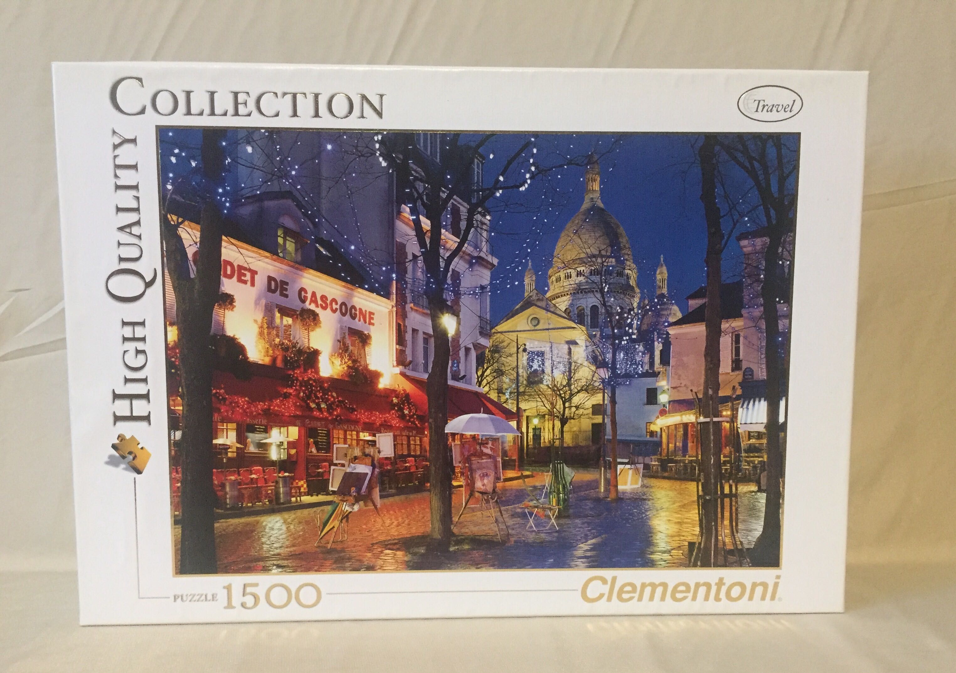 Puzzle Clementoni Puzzle High Quality 1500, Paris-Montmartre, Paryż