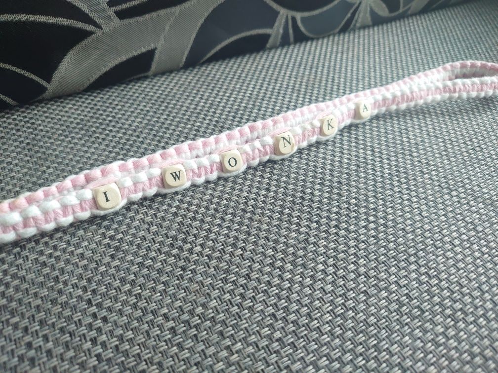 Smycz do kluczy makrama Iwonka