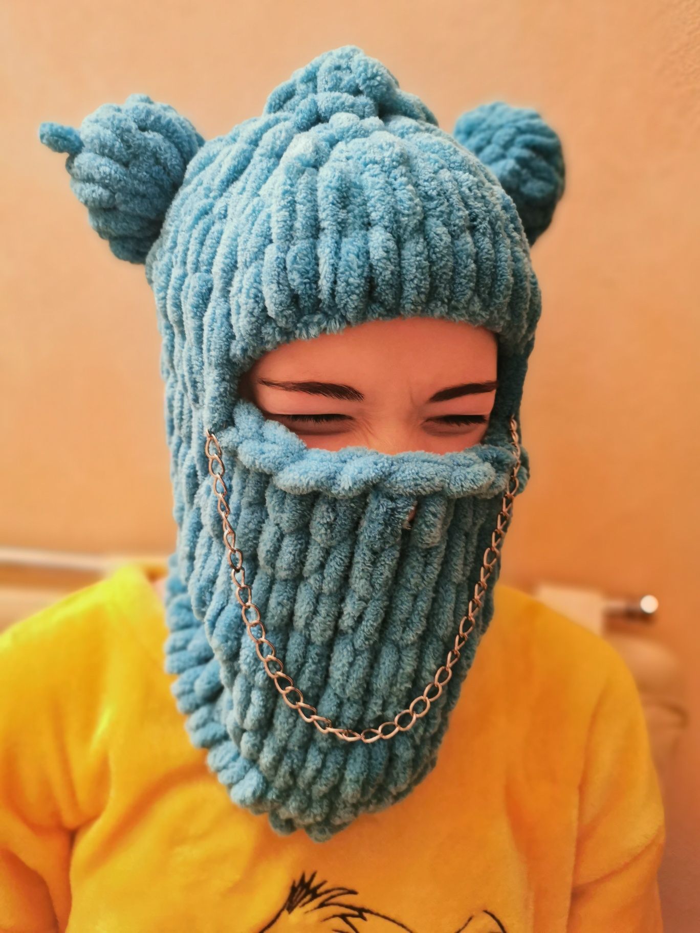 Балаклава вязаная