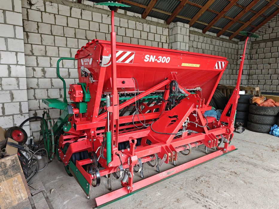 Zestaw uprawowo-siewny SN300 AGRO-MASZ jak Nowy