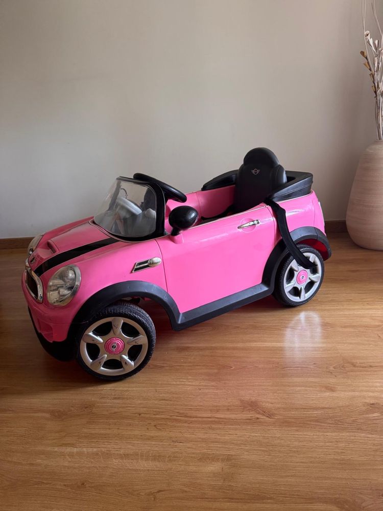 Carro Eléctrico Bateria Criança Mini Cooper