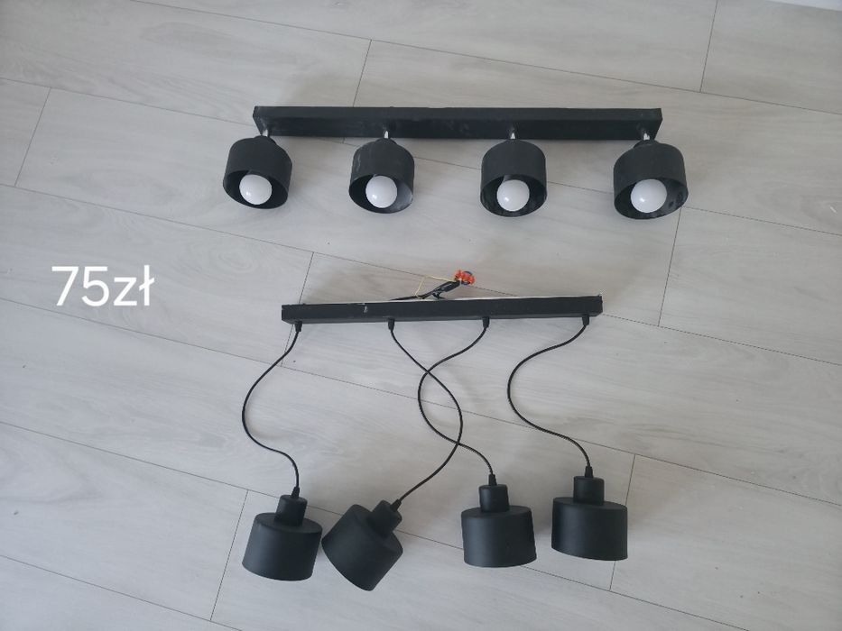 Lampy sufitowe, jak nowe