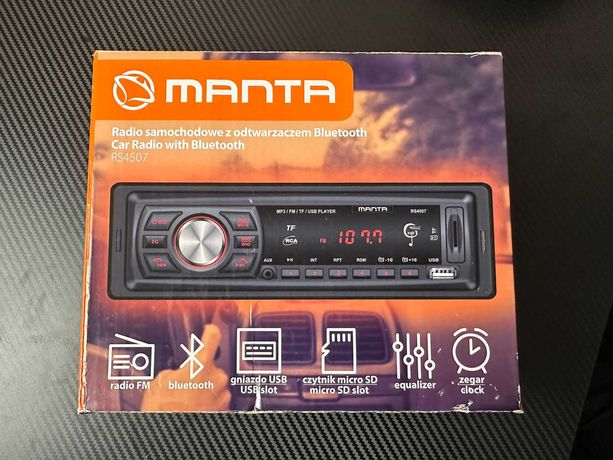 Radio samochodowe Manta RS4507 1-DIN