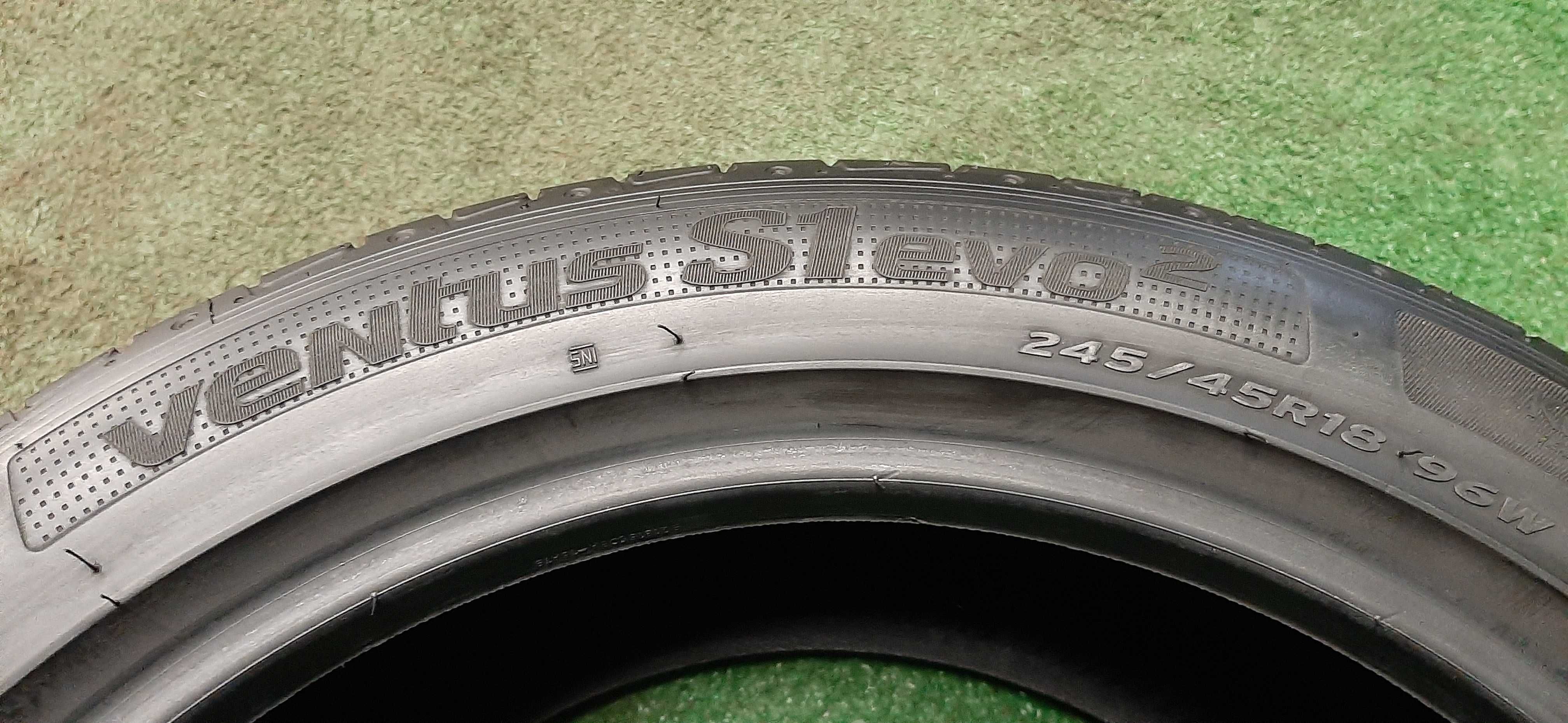 Opony Letnie 245/45/18 Hankook Ventus S1 evo2 2017r / 6-6,5mm / montaż