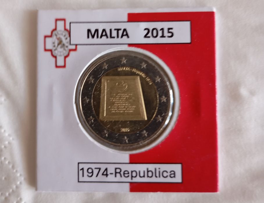 Moedas de 2€ da malta